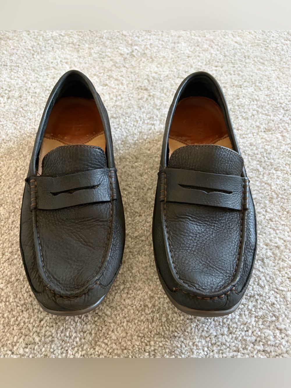 Johnston & Murphy Men’s Leather Penny Loafers black – Size 9.5